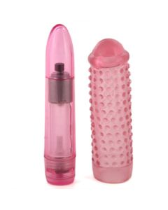 Vibrator and Bumpy Sleeve