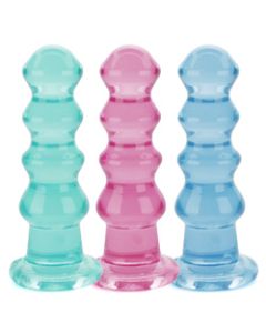 Realrock Jelly Bumpy Ribbed Dildo