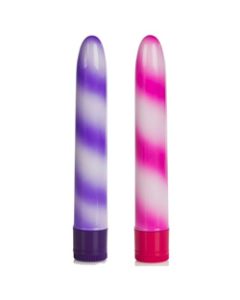 Candy Cane Dildo Vibrator