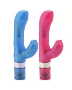 Dual Kiss G Spot Clit Vibrator Toy