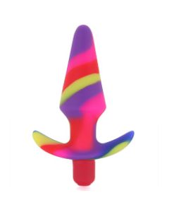 Free Spirit Rainbow Butt Plug