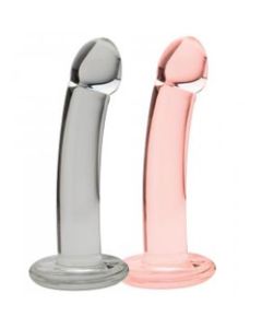Harness Compatible Glass Dildo