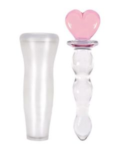 Heart of Glass Dildo Sex Toy