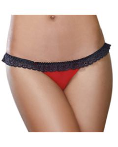 Open Back Heart Panty