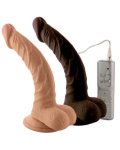 Large Curved Vibrating G Spot Dildo