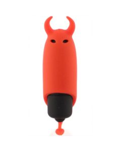 Silicone Vibrating Devil Bullet