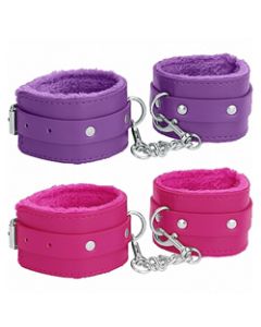 Pink Plushy Hand Cuffs