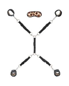 Lux Fetish BDSM Bed Restraints