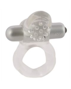 Lovers Cock Ring with Clit Stimulator