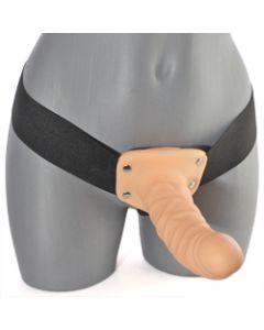 8 Inch Hollow Strap On for Men
