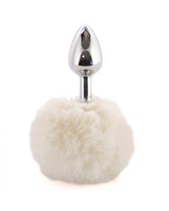 Fluffy Bunny Tail Butt Plug