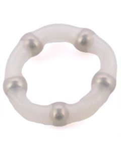 Metal Beaded Cock Ring