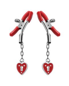 Charmed Heart Nipple Clips