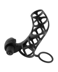 Power Silicone Vibrating Cock Cage