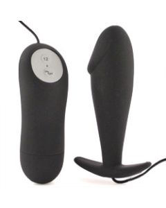 Pretty Love Black Vibrating Butt Plug