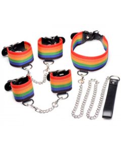 Rainbow Pride Bondage Sex Kit