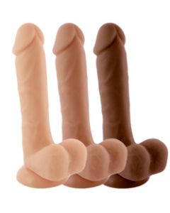 8 Inch Sensual Pro Silicone Dildo