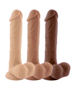 9 Inch Sensual Pro Silicone Dildo