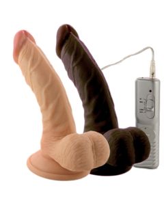 Small Curved Vibrating G Spot Dildo