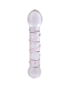 Spiral Thick Glass Dildo