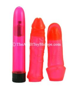 Sultry Sensations Vibrator Kit - all parts
