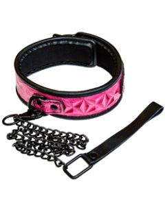 Sinful Sexy Bondage Collar and Leash