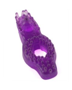 Stretch Cock Ring with Clit Stimulator