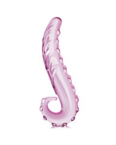 Pink Glass Tentacle Dildo