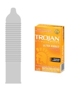 Trojan Ultra Ribbed Condoms