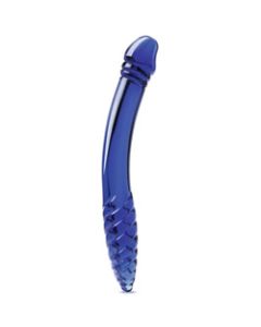 Twisted Double Ended Glass Dildo