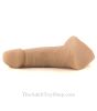 Small Packer Flaccid Penis Dildo top view