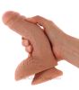 King Cock Ballsy Average Sized Rubber Dildo softness