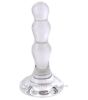 Triple Play Beginner Glass Butt Plug shaft