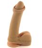 Uncut Realistic Uncircumcised Dildo foreskin down