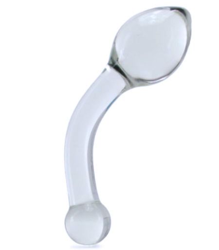 Indulgence Glass Anal Wand Dildo