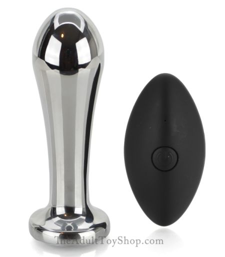 Ass-Sation Remote Metal Anal Vibrator