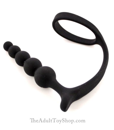 Anal Bead and Cinch Ring