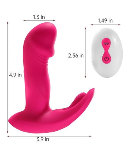 Litty Clitty Wearable Vibrator size