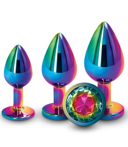 Assets Metal Rainbow Butt Plug Kit