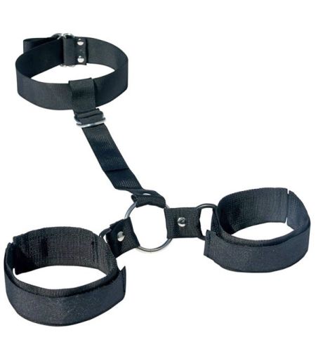 BDSM Neck and Wrist Restraint