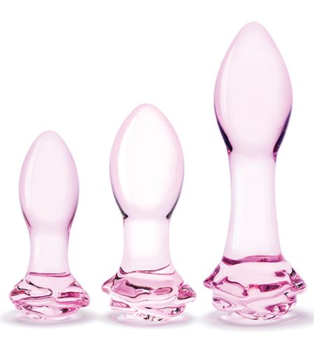Glass Rose Butt Plug Trainers