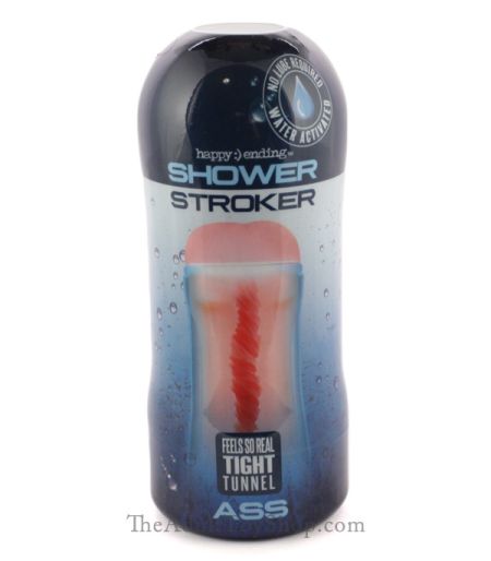 Shower Stroker Anal Pocket Pussy canister