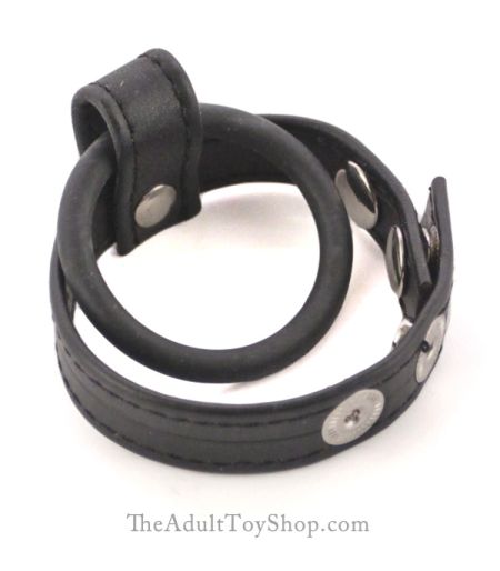 Leather Ball Spreader & Dick Ring