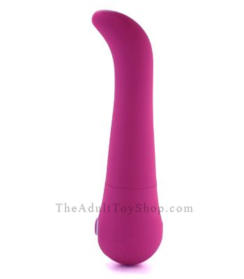 Adore little g-spot vibrator curved tip