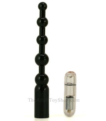 Beginner Vibrating Anal Beads with vibrator