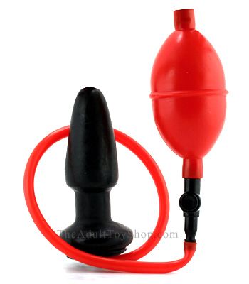 Expandable butt plug