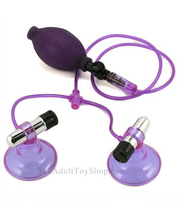 Vibrating Nipple Pumps close-up