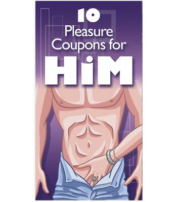 Pleasure Coupons for Him