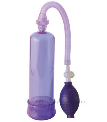 Purple Penis Pump and bulb
