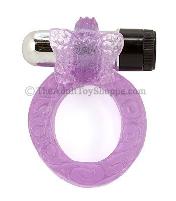 Butterfly Vibrating Cock Ring